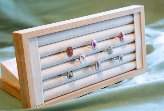 Pressed Flower Ring