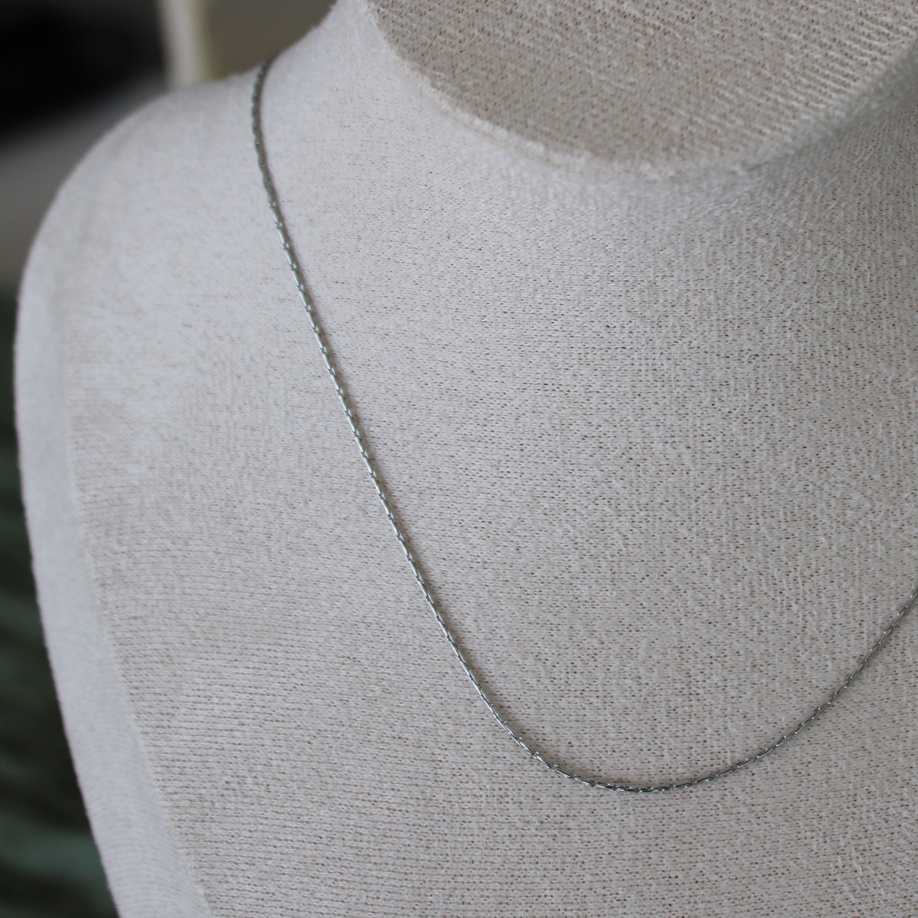 Stainless Steel Floral Necklace