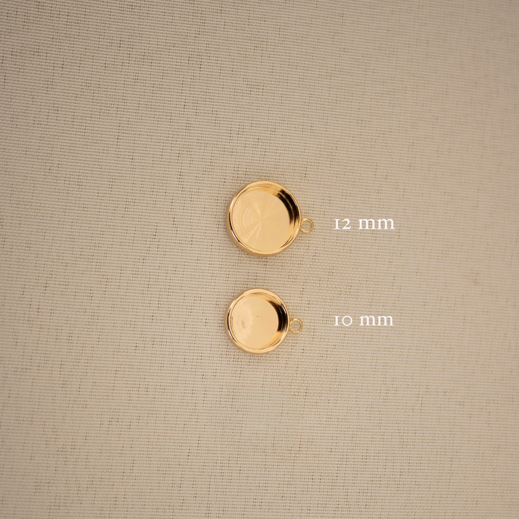 "forget me not" earrings