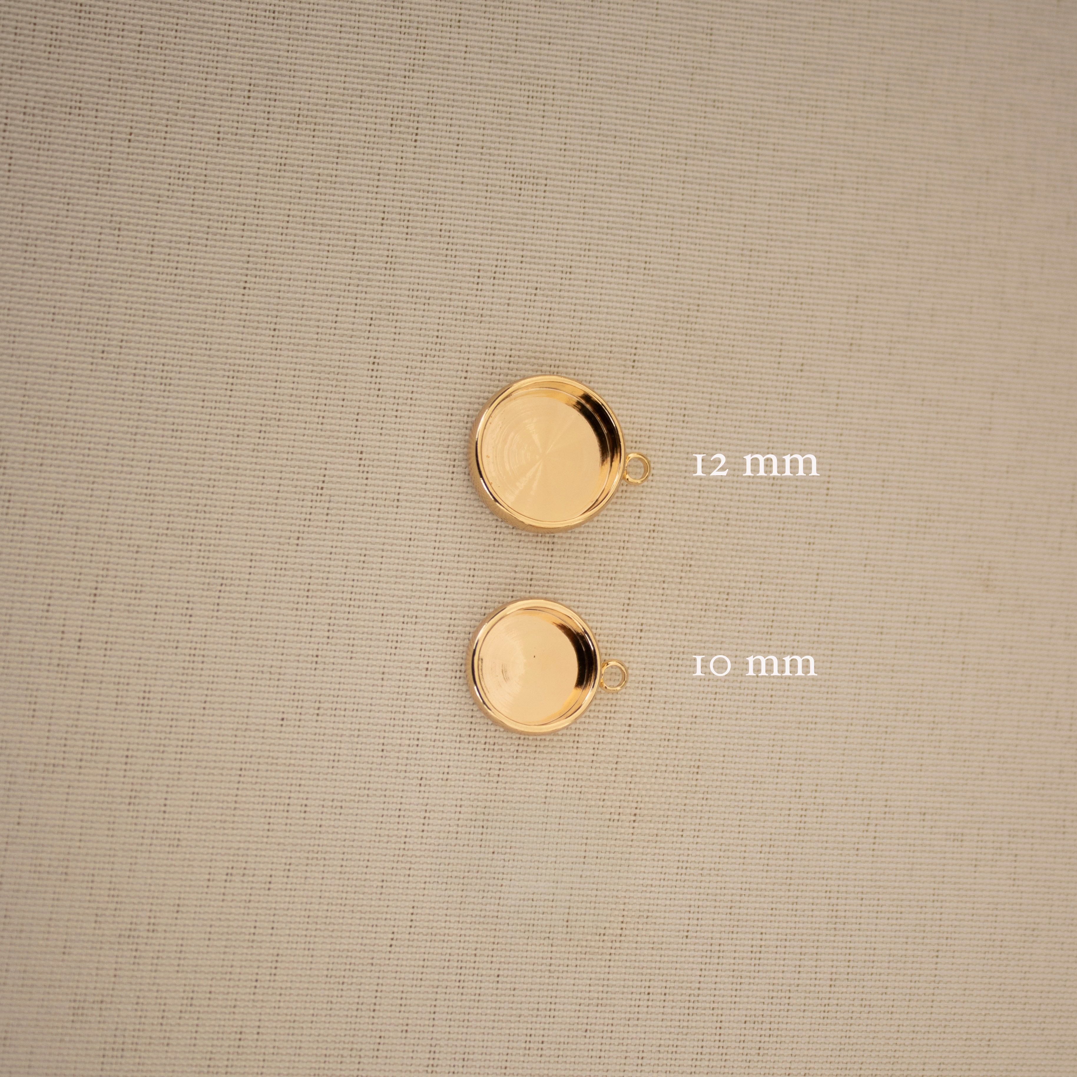 "forget me not" earrings